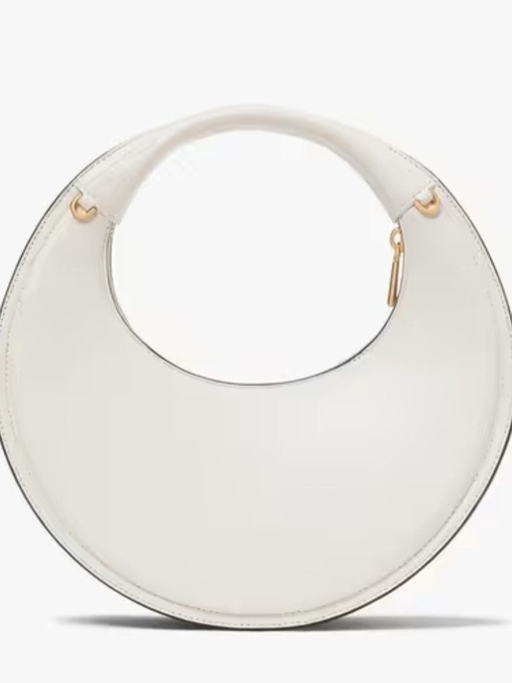 kate spade White Crescent Handle Shoulder Bag - Picture 3 of 7